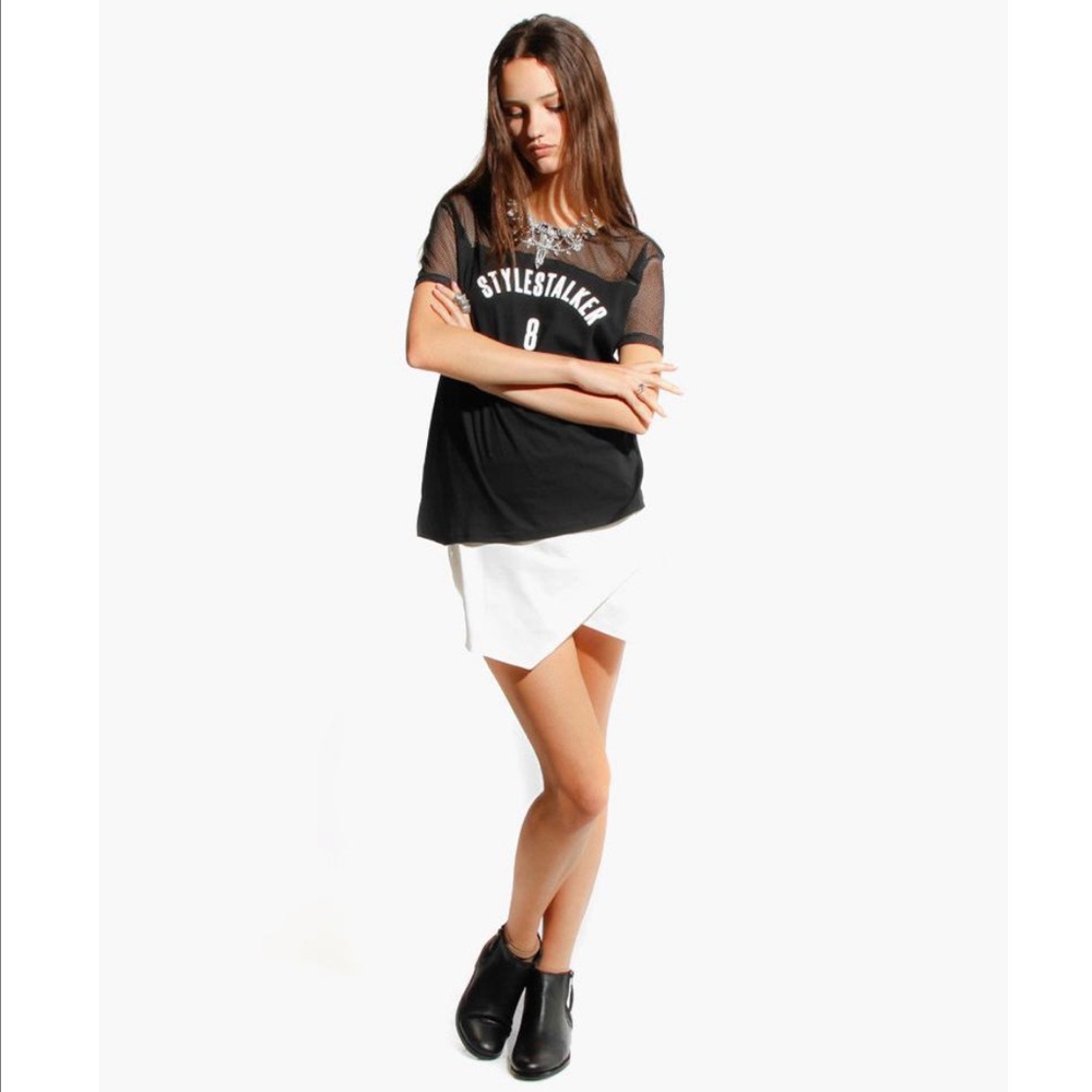 Stylestalker Basketball Mesh No. 8 Tee (Black)